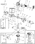 Page C Diagram and Parts List for XR-95  Weed Eater Trimmer